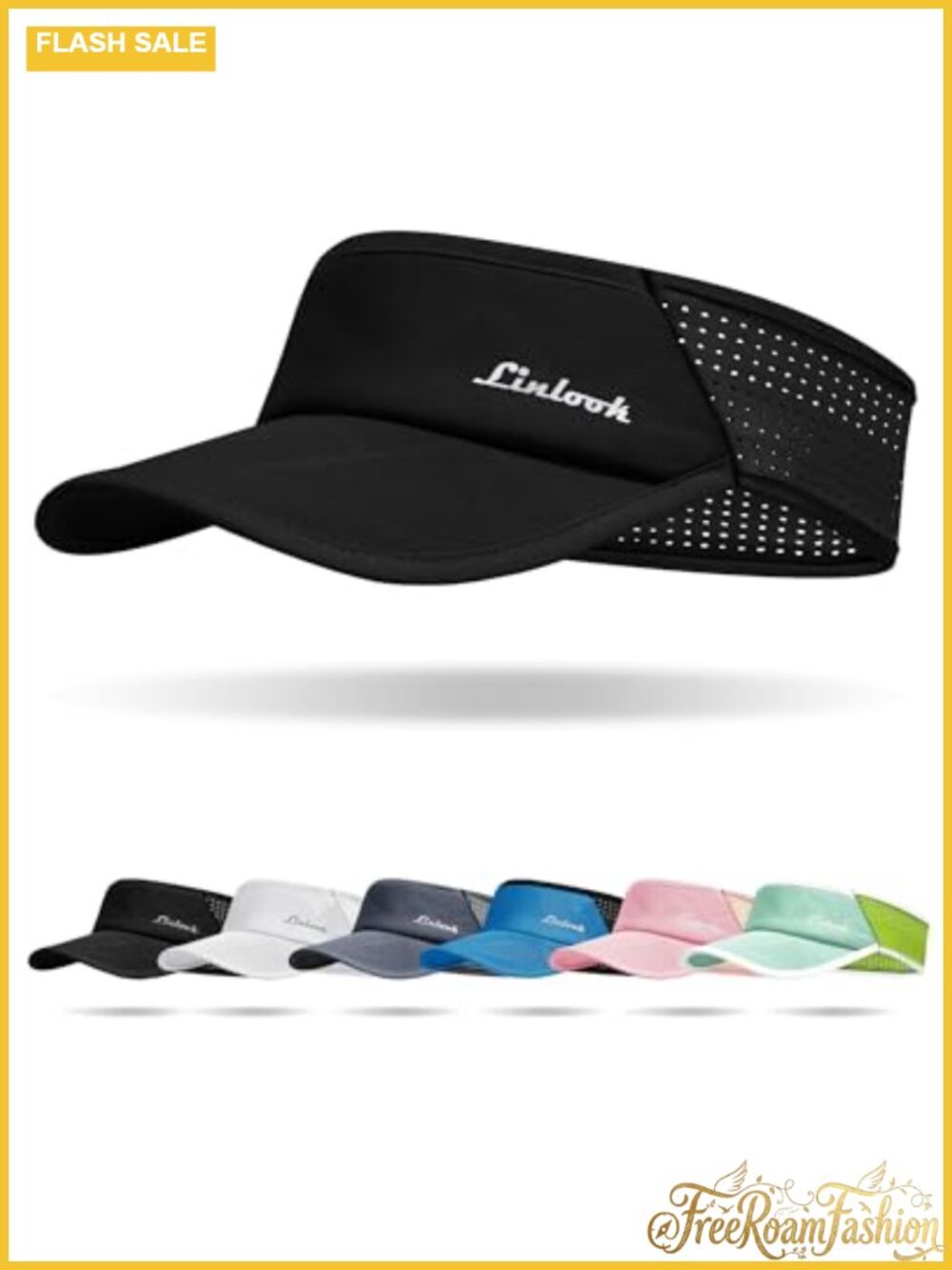 Lightweight Breathable Mesh Sports Sun Visor Foldable Running Golf Tennis